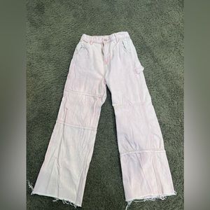 Pacsun Light Pink Carpenter Pants! Size 28! Like new!